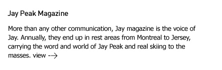 Jay Peak Magazine